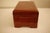 Leather Chinese Box With Brass Hardware and Black Silk Lining For Sale - Image 9 of 12