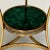 Louis XVI Style, Jeweled Gueridons, Malachite, Bronze, France, 20th C. For Sale - Image 10 of 11