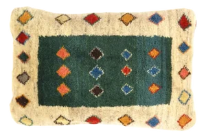 Fine Hand Knotted Persian Gabbeh Pillow