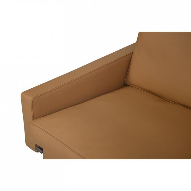 PK31 3-Seater Sofa in Nevada Sand Aniline Leather by Poul Kjærholm, 1970s For Sale - Image 3 of 18