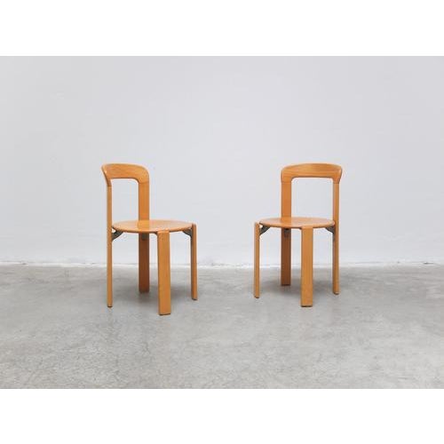 Bruno Rey Rey Chairs by Bruno Rey for Kusch & Co, 1980s, Set of 6 For Sale - Image 4 of 18