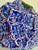 Rustic European 1970s Italian Sculptural Hydrangea Ceramic Tureen With Leaf Ladle For Sale - Image 3 of 12