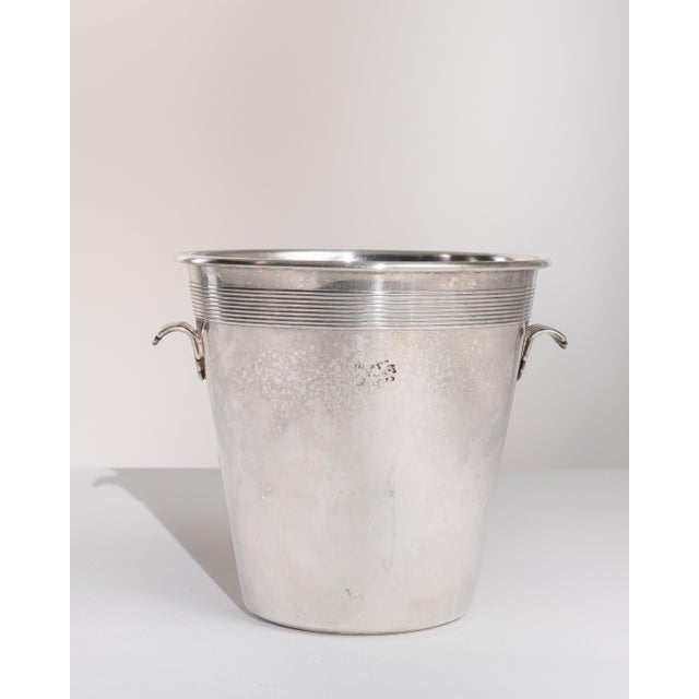 Mid 20th Century France Silver Ice Bucket For Sale - Image 15 of 15