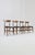 Wood Vintage Italian Dining Room Chairs, 1960s, Set of 4 For Sale - Image 7 of 11