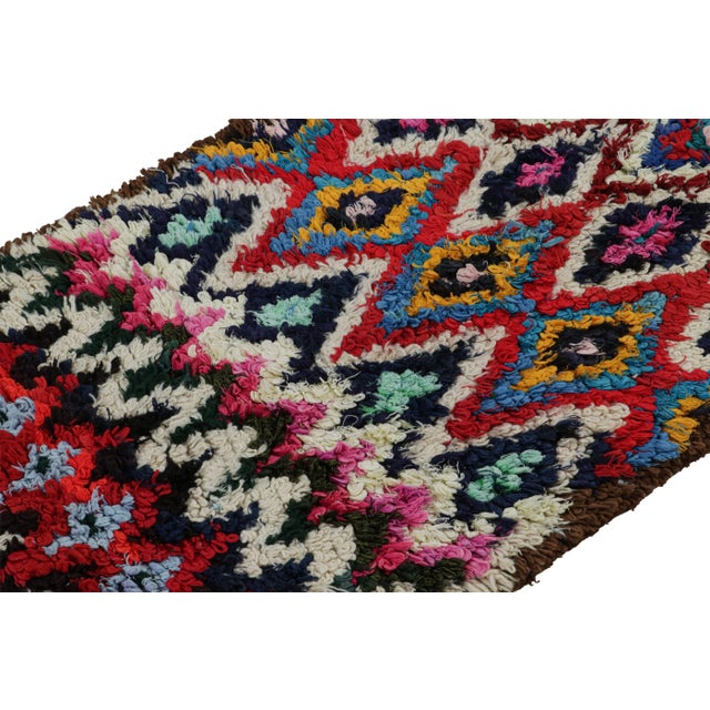 Rug & Kilim 1950s Azilal Moroccan Style Runner With Patterns by Rug & Kilim For Sale - Image 4 of 7