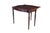This antique early 19th-century mahogany game table demonstrates its versatile, functional design when fully opened,...