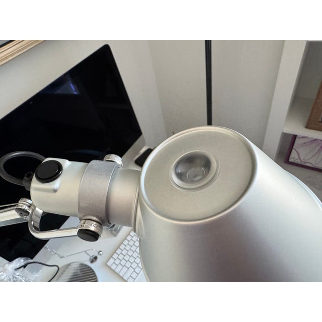 NEVER USED LAMP PURCHASED FROM Y LIGHTING Designed by Michele De Lucchi and Giancarlo Fassina Aluminum , motion sensor...