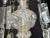 Large French Crystal and Gilded Brass 10-Arm Chandelier, 1950s For Sale - Image 5 of 18