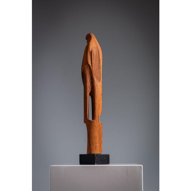 1920s Abstract Art Deco Figure, 1920s, Wood For Sale - Image 5 of 18