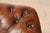 Chesterfield Style Brown Leather Sofa For Sale - Image 13 of 18