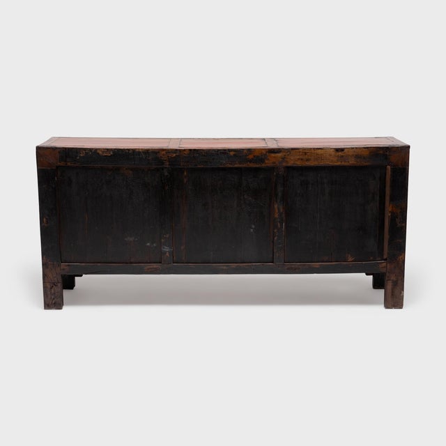 Chinese Chinese Peach Bloom Lacquer Coffer, C. 1920 For Sale - Image 3 of 6