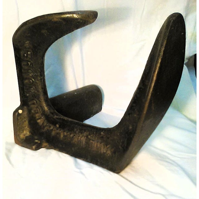 Antique Cast Iron Cobblers/Shoe Making Anvil - The Warranted Wonder For Sale - Image 4 of 5