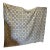 19th C Overshot Blue and White Coverlet For Sale