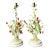 Vintage Floral Bouquet Tole Table Lamps - Pair For Sale