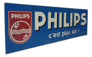 Advertising Sign from Philips, 1960s