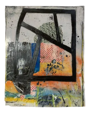 Robert Baribeau "Color Trac #26", Painting
