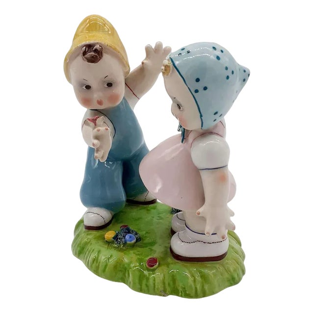 Model 328 Figure in Porcelain from Alma, Turin, Italy, 1940s For Sale