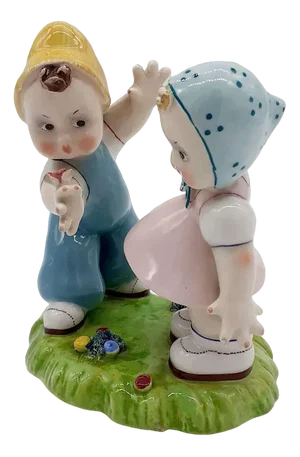 Model 328 Figure in Porcelain from Alma, Turin, Italy, 1940s