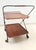 Mid-Century Modern Teak Bar Cart with Wheels by Campo E Graffi for Home, 1960s For Sale - Image 3 of 13