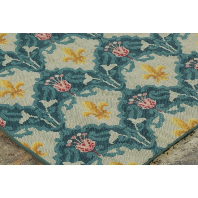 Late 19th Century Antique French Needlepoint Wool Tapestry by Rug & Kilim, 1890-1899 For Sale - Image 5 of 8