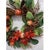 Pomegranate Winter Door Wreath Beautiful Realistic Holiday Christmas Arrangement For Sale - Image 4 of 16
