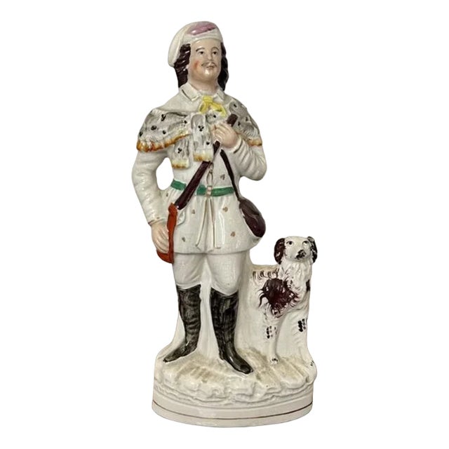Large Victorian Staffordshire Figure, 1880s For Sale