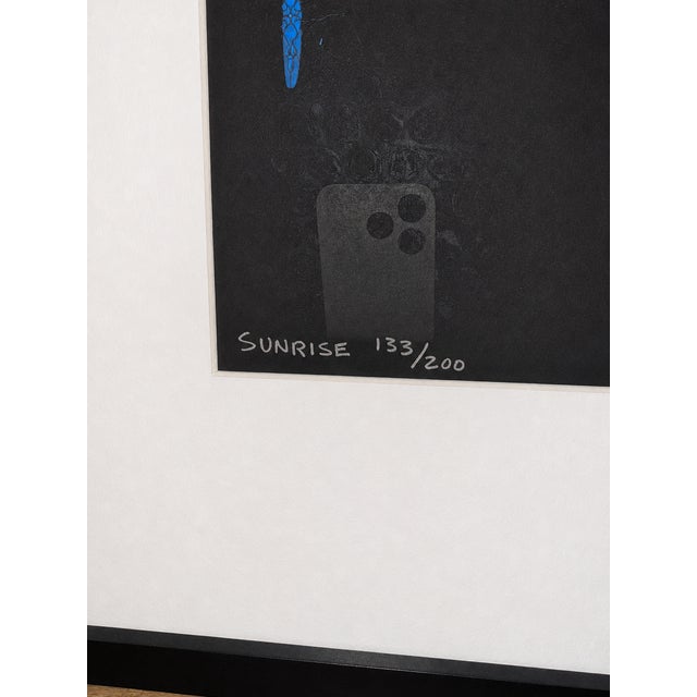 "SUNRISE" 133/200 by Arthur Secunda is a pencil signed and numbered limited-edition serigraph 'Sunrise,' The image size is...
