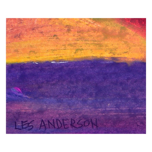 Multi Colored Grid Abstract by Les Anderson For Sale - Image 4 of 4