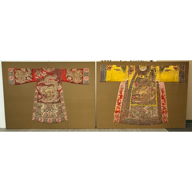 Asian 19th Century Dragon Kimono Robe for Chinese Theater For Sale - Image 3 of 12