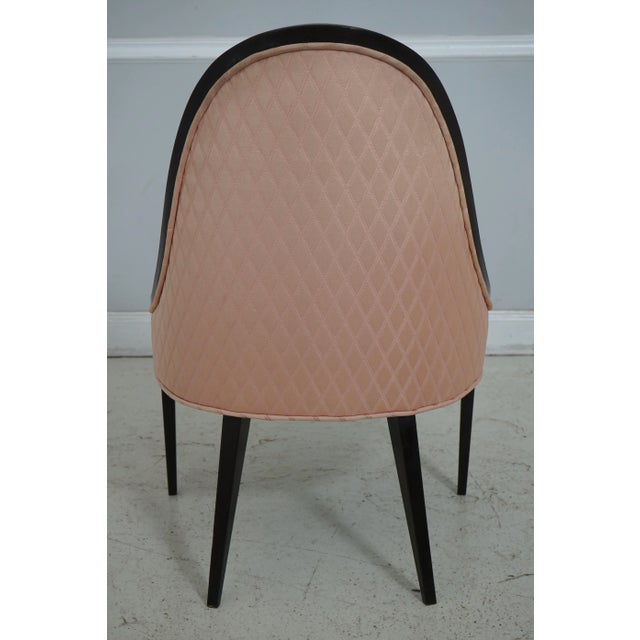 Mid Century Modern Spoon Back Upholstery Chair For Sale - Image 4 of 12