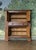 Wood Antique Oak Cupboard Cabinet With Iron Details For Sale - Image 7 of 7