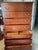 Chippendale Vintage Runway Chippendale -Style 7 Drawer Tallboy For Sale - Image 3 of 3