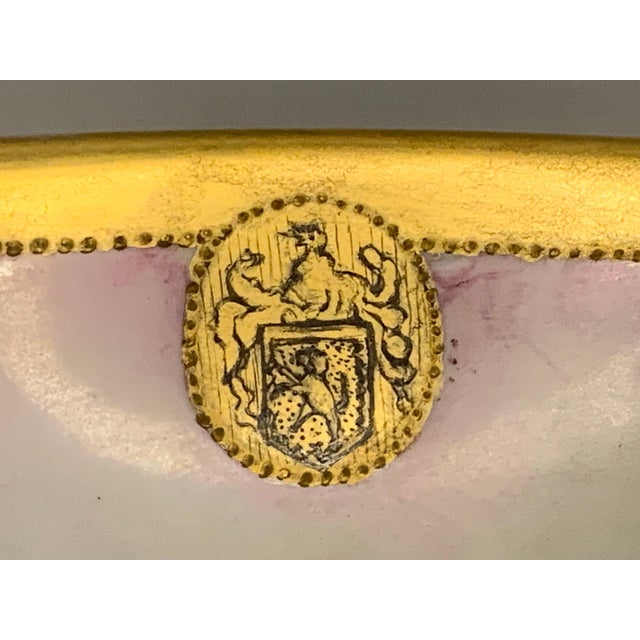 Early 20th Century Antique Limoges Punch Bowl: T&V Hand-Painted Royalty Portraits, Signed 1903 For Sale - Image 5 of 10
