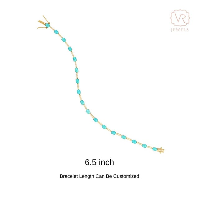 14k Solid Gold Natural 3.25ct Turquoise & Diamond Mexican Bracelet For Sale - Image 12 of 16