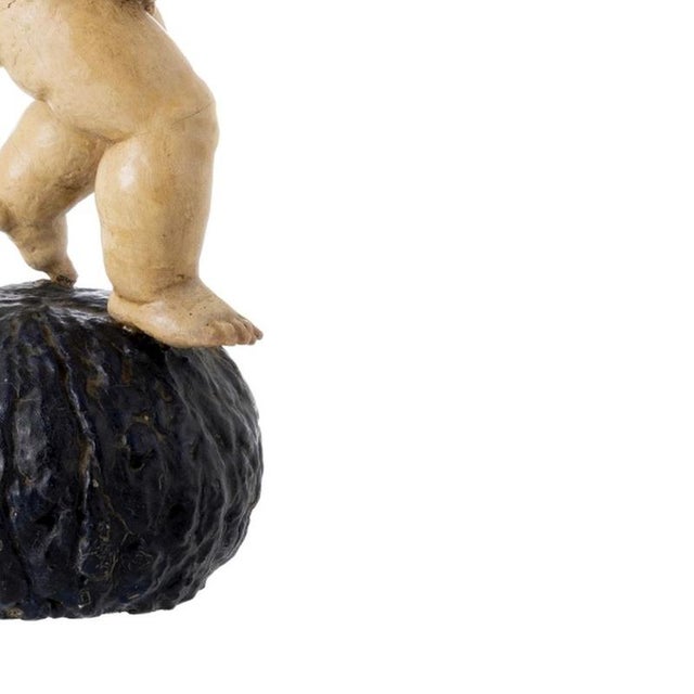 Portuguese Artist, Cherub 18th Century For Sale - Image 5 of 6