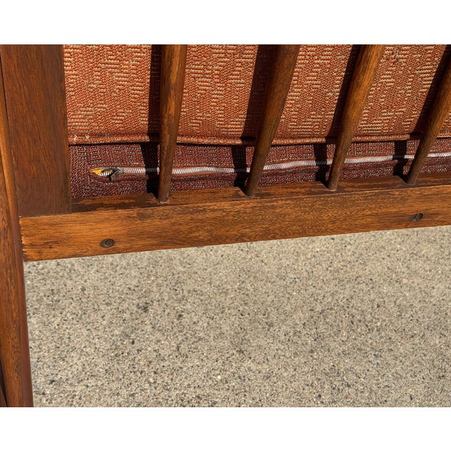 Mid 20th Century Danish Inspired Mid-Century Silleria Malinche Monterrey Loveseat Sofa Settee For Sale - Image 5 of 18
