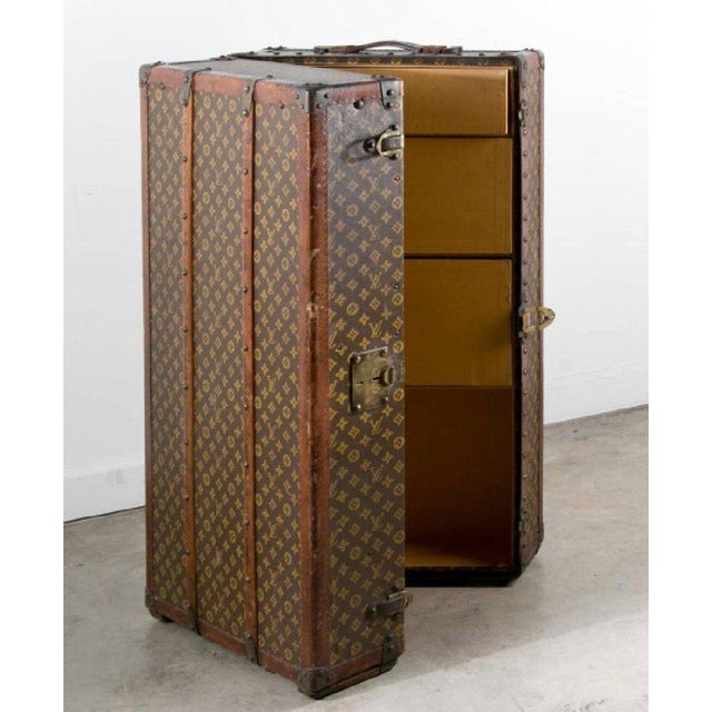 Louis Vuitton Trunk Steamer Wardrobe Trunk Interior Fitted John