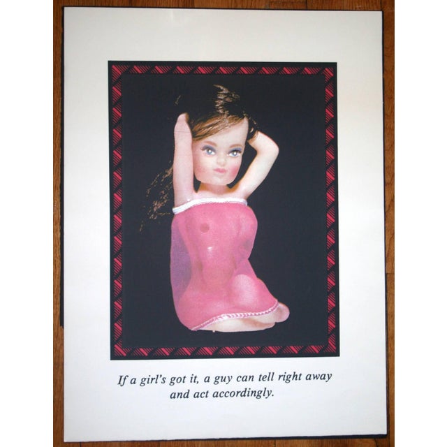 Gail Rubini, If a girl's got it... Pop Art Serigraph Barbie Doll For Sale
