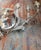 20th Century Large 40" Wide Italian Hollywood Regency Tole and Wood Wall Sconce For Sale - Image 17 of 18