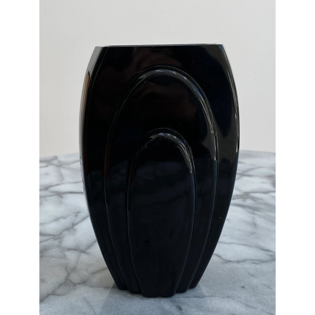 George Sakier for Fostoria Glass Company Vase For Sale - Image 10 of 13