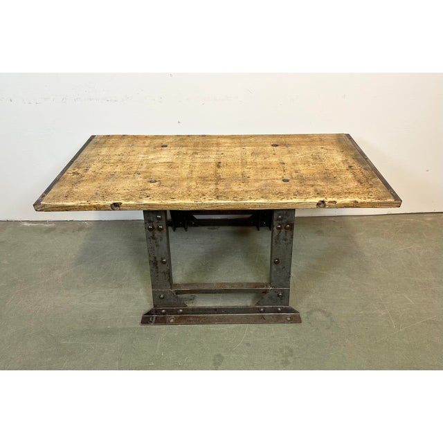 Industrial Riveted Coffee Table, 1960s For Sale - Image 17 of 18