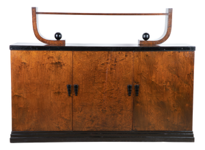 Art Deco Sideboard with Etagere, 1920s