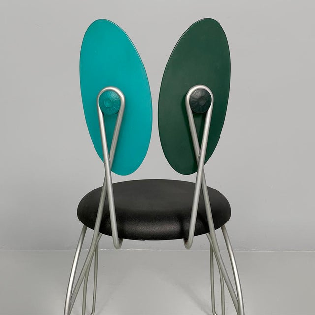 Italian Jessica Chairs from Studio Dl for Zerodisegno, 1990s, Set of 2 For Sale - Image 12 of 17