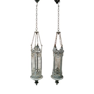 Vintage Hanging Lanterns, 1960s, Set of 2 For Sale