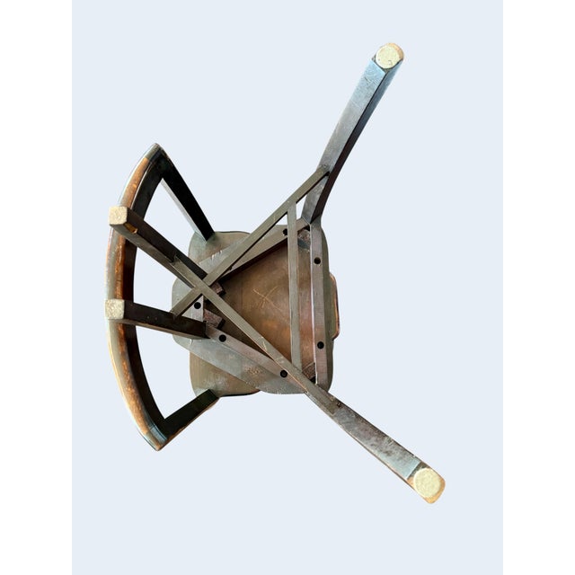 Wood 1920s Seatmore Soda Fountain Chairs-Pair-Ice Cream Parlor-Cafe Set-Antique-Farm For Sale - Image 7 of 11