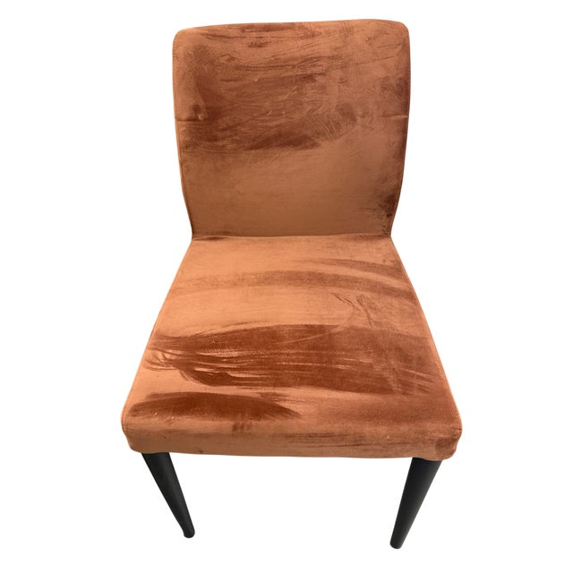 Terra Cotta Arhaus Dining Chairs - A Set of 4 For Sale - Image 8 of 14