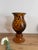 Large Speckled Amber Vase For Sale - Image 4 of 4