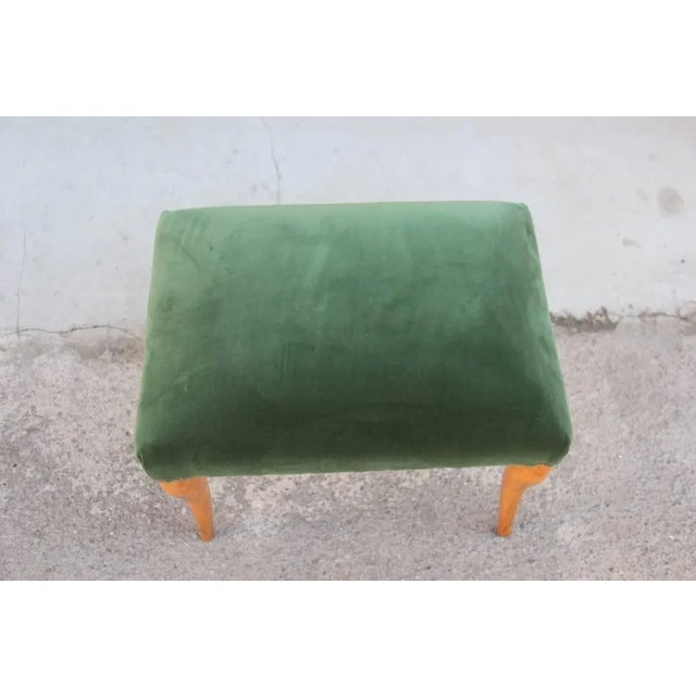 Vintage Italian Stool, 1950s For Sale - Image 4 of 5