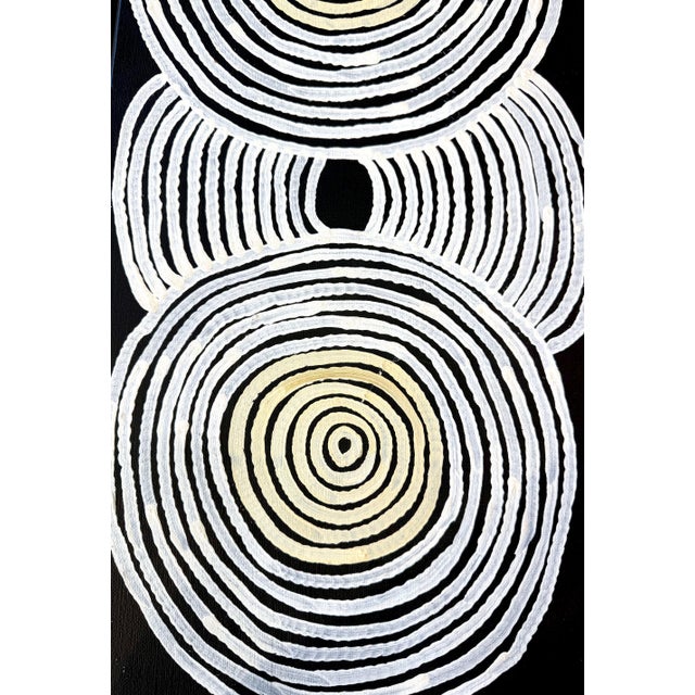 Triptych Australian Aboriginal Paintings Tingari Ronnie Tjampitjinpa For Sale - Image 14 of 18