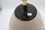 Late 20th Century Late 20th Century Black & Ivory Geometric Chulucanas Pottery Lamp – Handcrafted Peruvian Art Large Egg Vase Shape For Sale - Image 5 of 8